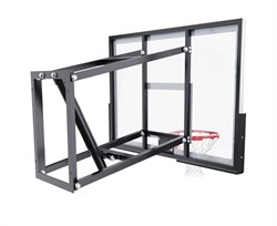 Баскетбольный щит DFC со съёмным регулятором высоты, стекло 6 мм, 120 х 80 см / TG6MM120 - фото 195861