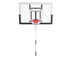 Баскетбольный щит DFC со съёмным регулятором высоты, стекло 6 мм, 110 х 70 см / TG6MM110 - фото 196043