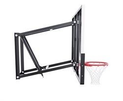 Баскетбольный щит DFC со съёмным регулятором высоты, стекло 6 мм, 136 х 80 см / TG6MM136 - фото 196105