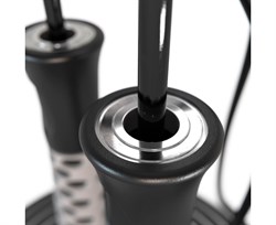 Спортивная скакалка DFC с подшипниками / 300 см / серая TF-SR50G - фото 196271