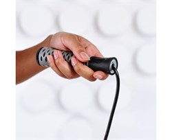 Спортивная скакалка DFC с подшипниками / 300 см / серая TF-SR50G - фото 196276