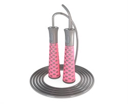 Спортивная скакалка DFC с подшипниками / 300 см / розовая TF-SR50P - фото 196287 Спортивная скакалка DFC с подшипниками / 300 см / розовая TF-SR50P - фото 196287