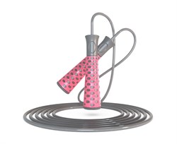 Спортивная скакалка DFC с подшипниками / 300 см / розовая TF-SR50P - фото 196288 Спортивная скакалка DFC с подшипниками / 300 см / розовая TF-SR50P - фото 196288