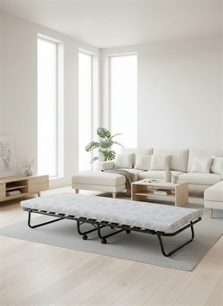 Раскладушка односпальная с матрасом / 190 х 80 см / Виктория 800 М - фото 196718