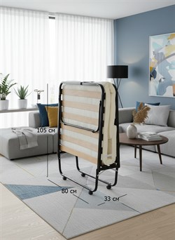 Раскладушка с матрасом Leset 206 (190х80х31) - фото 196859