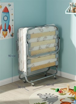 Детская раскладушка с матрасом Релакс  (155х70х30см) - фото 196905