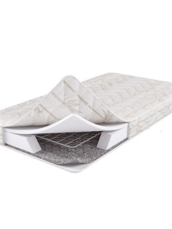 Раскладушка с пружинным матрасом 12 см, на ламелях,  размер 198 х 80 см / Жуковка New - фото 196918