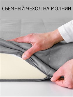 Двухспальная раскладушка с матрасом Leset 219 (ДУБ) (190x120x39) с изголовьем - фото 197031