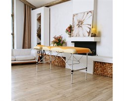 Массажный стол DFC NIRVANA Elegant PREMIUM, цвет оранжево-бежевый TS2010_OB2 / 211х97х89 см - фото 197088