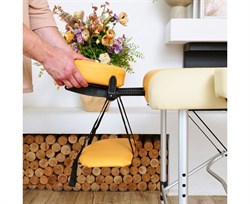 Массажный стол DFC NIRVANA Elegant PREMIUM, цвет оранжево-бежевый TS2010_OB2 / 211х97х89 см - фото 197090