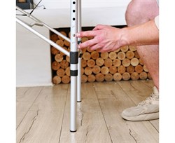 Массажный стол DFC NIRVANA Elegant PREMIUM, цвет оранжево-бежевый TS2010_OB2 / 211х97х89 см - фото 197093