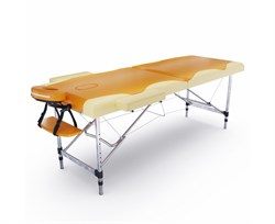 Массажный стол DFC NIRVANA Elegant PREMIUM, цвет оранжево-бежевый TS2010_OB2 / 211х97х89 см - фото 197097