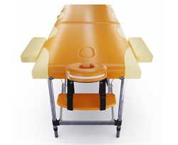Массажный стол DFC NIRVANA Elegant PREMIUM, цвет оранжево-бежевый TS2010_OB2 / 211х97х89 см - фото 197098