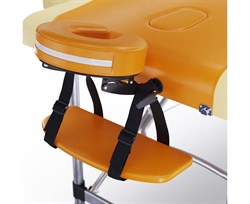 Массажный стол DFC NIRVANA Elegant PREMIUM, цвет оранжево-бежевый TS2010_OB2 / 211х97х89 см - фото 197100