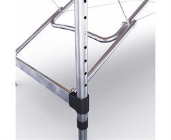 Массажный стол DFC NIRVANA Elegant PREMIUM, цвет оранжево-бежевый TS2010_OB2 / 211х97х89 см - фото 197101