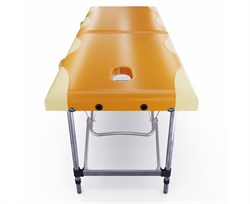 Массажный стол DFC NIRVANA Elegant PREMIUM, цвет оранжево-бежевый TS2010_OB2 / 211х97х89 см - фото 197105