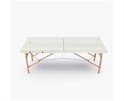 Массажный стол DFC NIRVANA, Optima, дерев. ножки, цвет кремовый (Cream) TS20110S_C / 186х60х84 см - фото 197258