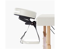 Массажный стол DFC NIRVANA, Optima, дерев. ножки, цвет кремовый (Cream) TS20110S_C / 186х60х84 см - фото 197262