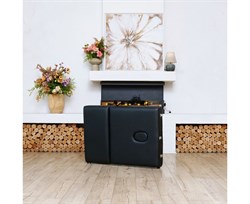 Массажный стол DFC NIRVANA, Relax Pro,  дерев. ножки, цвет черный (Black) TS3021_B1 / 219х91х84 см - фото 197278
