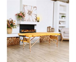 Массажный стол DFC NIRVANA, Relax, дерев. ножки, цвет горчичный (Mustard) TS20111_M / 186х70х84 см - фото 197330