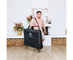 Массажный стол DFC NIRVANA, Relax, дерев. ножки, цвет горчичный (Mustard) TS20111_M / 186х70х84 см - фото 197338