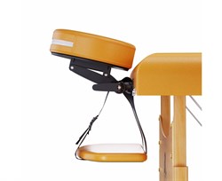 Массажный стол DFC NIRVANA, Relax, дерев. ножки, цвет горчичный (Mustard) TS20111_M / 186х70х84 см - фото 197348