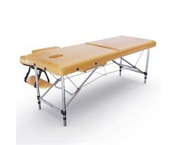 Массажный стол DFC NIRVANA, Elegant LUXE, 186х70х4 см, алюм. ножки, цвет горчичный (Mustard),  TS2010_M / 186х70х84 см - фото 197368