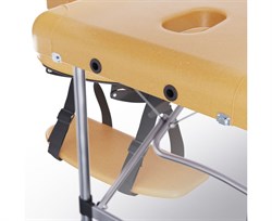 Массажный стол DFC NIRVANA, Elegant LUXE, 186х70х4 см, алюм. ножки, цвет горчичный (Mustard),  TS2010_M / 186х70х84 см - фото 197372