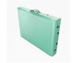 Массажный стол DFC NIRVANA, Optima, дерев. ножки, цвет зеленый (Green), TS20110S_Gr / 213х81х83 см - фото 197425