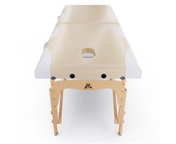 Массажный стол DFC NIRVANA, Relax, дерев. ножки, цвет бежевый + кремовый TS2021D_BC / 186х70х84 см - фото 197508