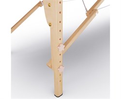 Массажный стол DFC NIRVANA, Relax, дерев. ножки, цвет бежевый + кремовый TS2021D_BC / 186х70х84 см - фото 197513