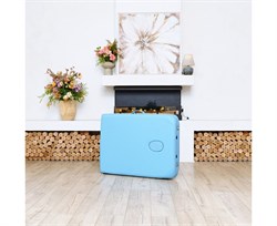 Массажный стол DFC NIRVANA, Elegant LUXE, 186х70х4 см, алюм. ножки, цвет св.голубой (Lt.Blue),  TS2010_Bu  /186х70х84 см - фото 197558