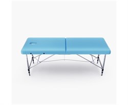 Массажный стол DFC NIRVANA, Elegant LUXE, 186х70х4 см, алюм. ножки, цвет св.голубой (Lt.Blue),  TS2010_Bu  /186х70х84 см - фото 197563