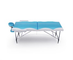 Массажный стол DFC NIRVANA Elegant DELUXE, цвет голубой с бежевым TS2010_TB2 / 186х70х84 см - фото 197575