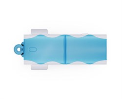 Массажный стол DFC NIRVANA Elegant DELUXE, цвет голубой с бежевым TS2010_TB2 / 186х70х84 см - фото 197576