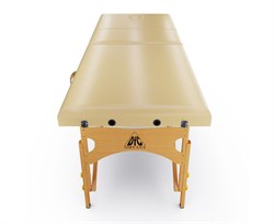 Массажный стол DFC NIRVANA, Relax Pro , дерев. ножки, цвет бежевый (Beige) TS3021_B2 / 219х91х84 см - фото 197627