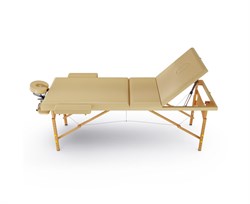 Массажный стол DFC NIRVANA, Relax Pro , дерев. ножки, цвет бежевый (Beige) TS3021_B2 / 219х91х84 см - фото 197630