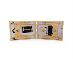 Массажный стол DFC NIRVANA, Relax Pro , дерев. ножки, цвет бежевый (Beige) TS3021_B2 / 219х91х84 см - фото 197638