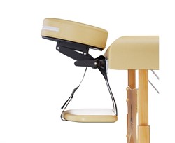 Массажный стол DFC NIRVANA, Relax Pro , дерев. ножки, цвет бежевый (Beige) TS3021_B2 / 219х91х84 см - фото 197639