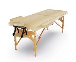 Массажный стол DFC NIRVANA, Relax Pro , дерев. ножки, цвет бежевый (Beige) TS3021_B2 / 219х91х84 см - фото 197641