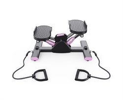 Балансировочный степпер DFC SC-S012E / pink с эспандерами - фото 197672