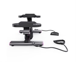 Балансировочный степпер DFC SC-S012E / pink с эспандерами - фото 197673