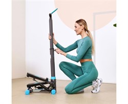 Мини степпер с поручнем DFC SKY FITNESS SFSH100-A - фото 197682