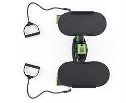 Балансировочный степпер DFC SC-S012E / green с эспандерами - фото 197809