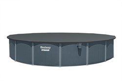 Bestway 561RP Бассейн со стальными стенками Hydrium 732x132см + песч.фил.-нас., тент, подст, лестн. скиммер, - фото 197841