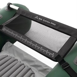 Одноместная надувная рыболовная лодка Intex 68381 Big Catch Pro (165х119х38 см) ручной насос 1.7 л, весла 2 шт - фото 197903