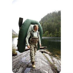 Одноместная надувная рыболовная лодка Intex 68381 Big Catch Pro (165х119х38 см) ручной насос 1.7 л, весла 2 шт - фото 197913