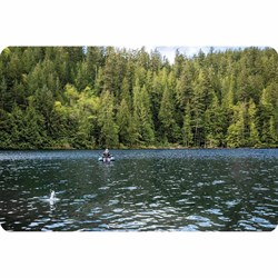 Одноместная надувная рыболовная лодка Intex 68381 Big Catch Pro (165х119х38 см) ручной насос 1.7 л, весла 2 шт - фото 197914