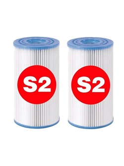 Intex 29012 Картридж "S2"  для СПА-бассейнов серии Chevron и Greystone (блок из 2 шт) - фото 197932