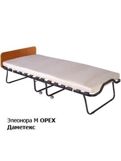 Раскладушка с матрасом Элеонора М, цвет ОРЕХ, 200x90 см - фото 198070